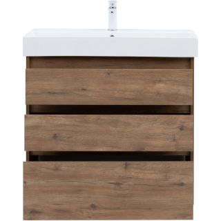 Тумба под раковину Aquanet Nova Lite 302477 85 см дуб рустикальный