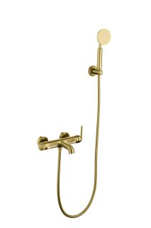 Смеситель для  ванны Boheme ETERNA MATT GOLD матовое золото