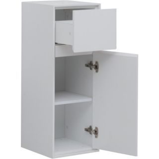 Шкаф Aquanet Милан 339954 35 см белый глянец