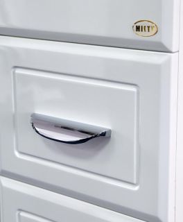 Напольная тумба под раковину Misty Дрея 65см белый