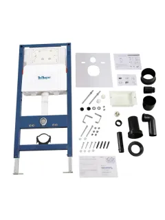 Инсталляция для унитазов BelBagno BB-101-M крепление к полу и стене с шумоизоляцией