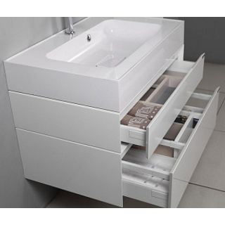 Тумба под раковину Акватон Ричмонд 80см белый 1A182401RD010