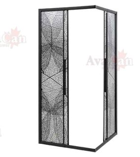 Душевой уголок AvaCan KB 100-110 чёрный