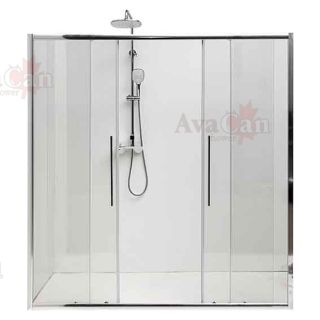 Душевая дверь в нишу AvaCan FC2 170-190 хром