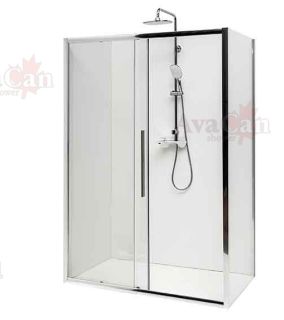Душевой уголок AvaCan FС 140-160 + SС 100 хром