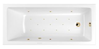 Гидромассажная ванна Whitecross Wave 0101.150070.100.RELAX.GL 150x70см Relax золото