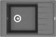 Кухонная мойка Florentina Липси 780 P чёрный