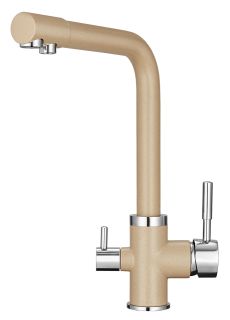 Смеситель Granula для кухни GR-2015 песок