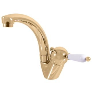 Смеситель для раковины Rav Slezak Labe  L506.5/2Z золото
