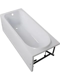 Акриловая ванна Aquanet West 347901 160x70 см с каркасом с боковой и фронтальной панелями