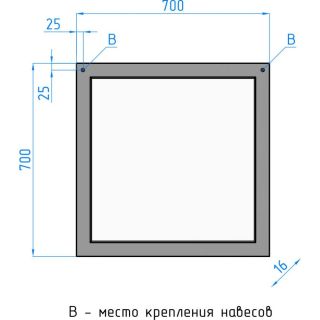Зеркало Style Line Сакура 80 ЛС-00000071