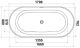 Ванна BAS ВА00024 Катания 170х80 см белая
