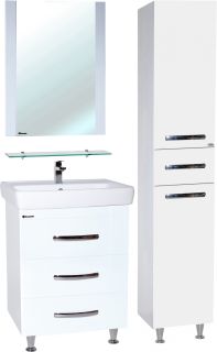 Тумба под раковину Bellezza Рокко 60см белый 00000010061