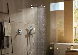 Верхний душ Hansgrohe Raindance 26238340 черный хром