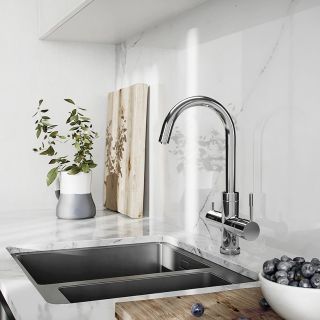 Смеситель для кухни Paini Cox 78CR6433VL2KM с подводом для фильтра хром