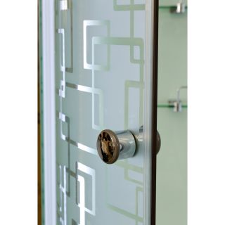 Душевая кабина Deto ЕМ4512 L  N с гидромассажем (гм.) 120х80х208 см