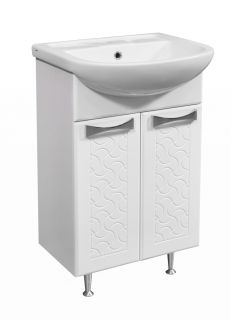 Тумба под раковину Stella Polar Ванда 50см белый SP-00000200