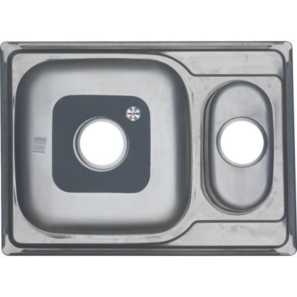 Мойка 6950S U Melana 0,6/160 хром с сифоном (227S t *10)