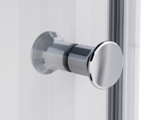 Душевой уголок Agger A01-090TCR/G без поддона 90х90, стекло прозрачное