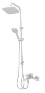 Душевая система Orange M04-944w смеситель с изливом, белый