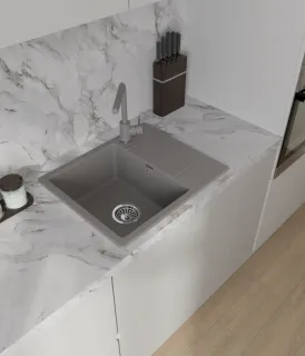 Мойка кухонная GranFest URBAN 258L черный