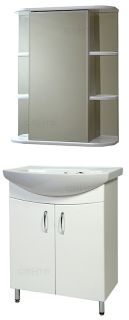 Тумба под раковину СанТа Элеганс 201102 65см белый