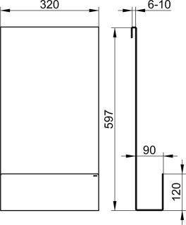 Полочка для душа Keuco 24951370000 черный