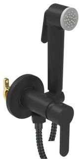 Agger Gorgeous A0270044 гигиенический душ со смесителем с внутренней частью. Цвет чёрный. Шланг в комплекте.