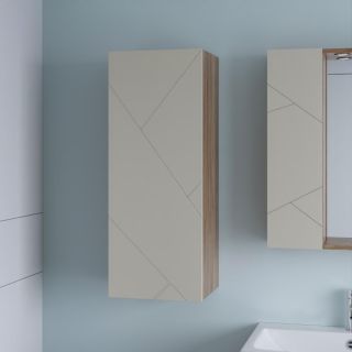 Шкаф навесной Бриклаер Кристалл 4627125417009 35 см латте