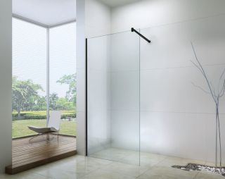 Душевая перегородка Berges Sky Black 90см чёрный матовый 064009