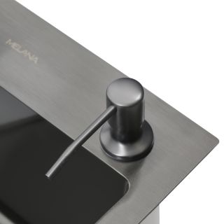 Мойка MLN-D6045HB +3 Melana ProfLine 3,0/220 графит