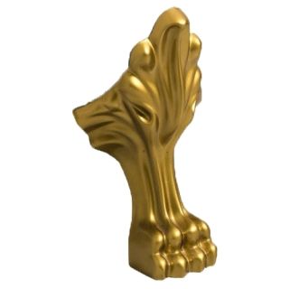 Ванна из искусственного камня AquaStone Оливия 180x90см ножки золото