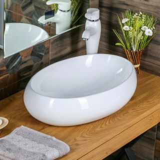 Накладная раковина Melana 320315-805 60см белый