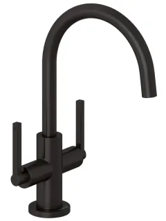 Смеситель для раковины Kludi Nova Fonte Puristic 20118N215 сталь оружейная брашированная