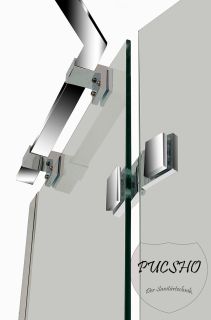 Душевой уголок Pucsho Trapez Grey 331 И0000098 100x100 с поддоном Ap 310