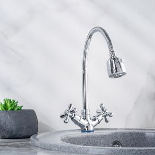 Смеситель для кухни РМС SL129-279F хром