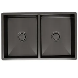 Мойка кухонная Reflexion Garda 70-BL  RX2170BL оружейная сталь