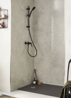 Смеситель для душа Jacob Delafon Aime чёрный E29870-BL