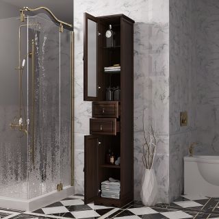 Шкаф-колонна Opadiris Риспекто 30 L 00-00005834 Орех антикварный