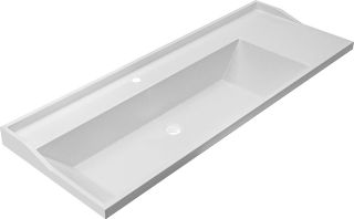 Мебельная раковина СанТа Сириус 120 см белый