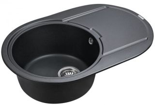 Мойка кухонная Paulmark Fittich PM317650-BL чёрный