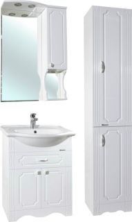 Тумба под раковину Bellezza Кантри 65см белый 00000011354