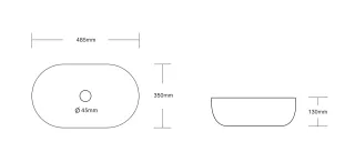 Раковина Milleau Nuage MU7100K-MPK матовый розовый
