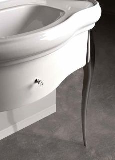 Тумба под раковину Kerasan Retro 7363K7 напольная белая