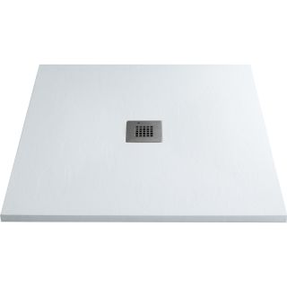 Душевой поддон Allen Brau Priority 90x80 8.31001-21 Белый камень