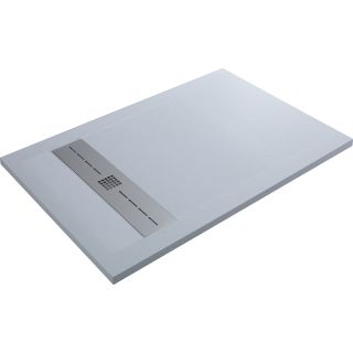 Душевой поддон Allen Brau Infinity 90x90 8.21001-21 Белый камень