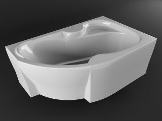 Акриловая ванна Vayer Azalia 170x105 R Гл000006729 без гидромассажа