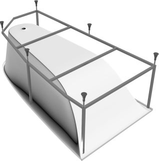 Акриловая ванна Vayer Boomerang 170x90 L Гл000009592 без гидромассажа