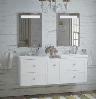 Зеркало с подсветкой Corozo Альпина 60см SD-00001230