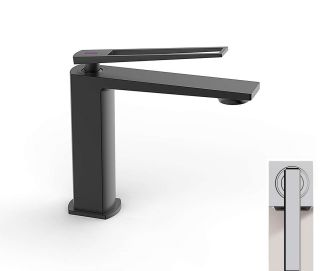 Смеситель для раковины Milleau ELEGANT ML6736223LS-MB черный